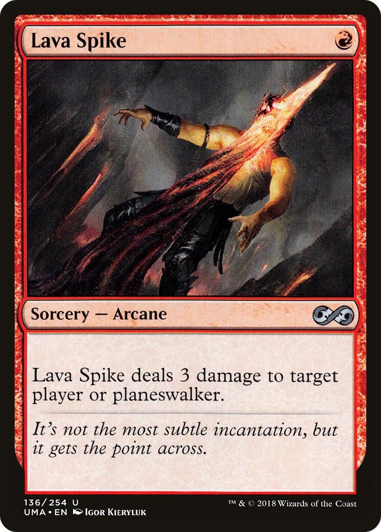 Lava Spike (136) [Ultimate Masters]