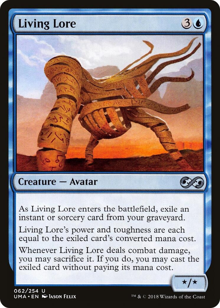 Image for Living Lore (62) [Ultimate Masters] - Magic: The Gathering