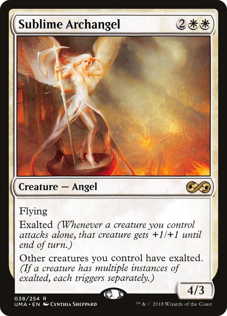 Image for Sublime Archangel (38) [Ultimate Masters] - Magic: The Gathering