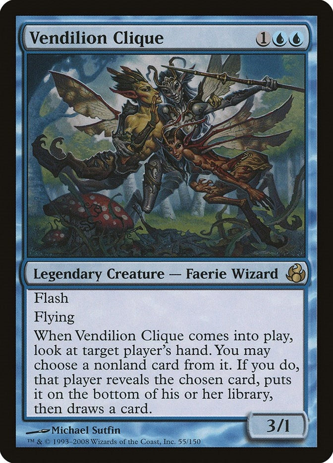 Image for Vendilion Clique (55) [Morningtide] - Magic: The Gathering