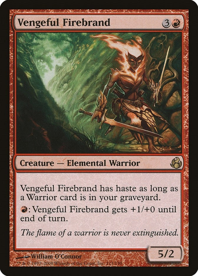 Image for Vengeful Firebrand (111) [Morningtide] - Magic: The Gathering
