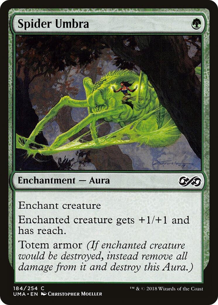 Image for Spider Umbra (184) [Ultimate Masters] - Magic: The Gathering