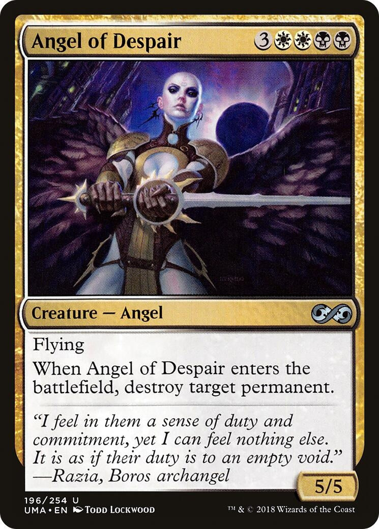 Image for Angel of Despair (196) [Ultimate Masters] - Magic: The Gathering