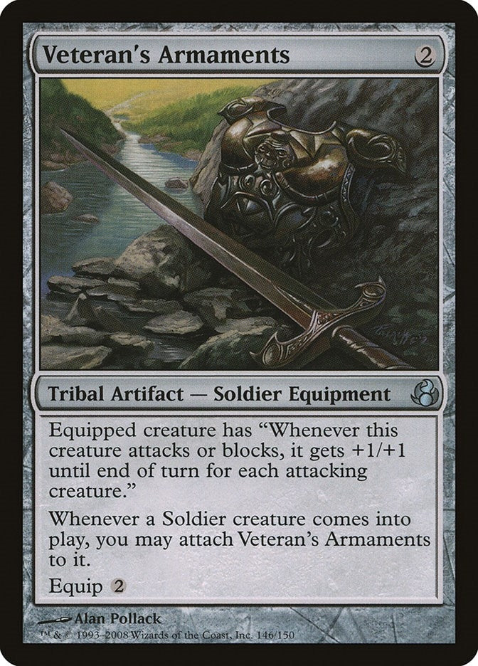 Image for Veteran's Armaments (146) [Morningtide] - Magic: The Gathering