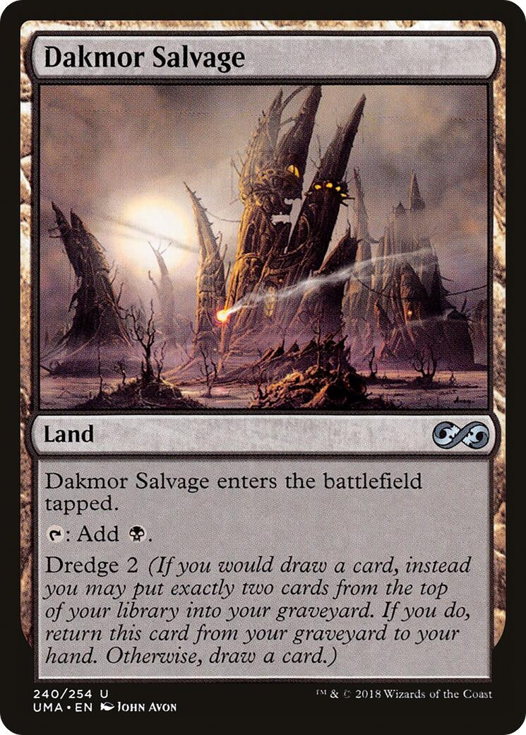 Image for Dakmor Salvage (240) [Ultimate Masters] - Magic: The Gathering