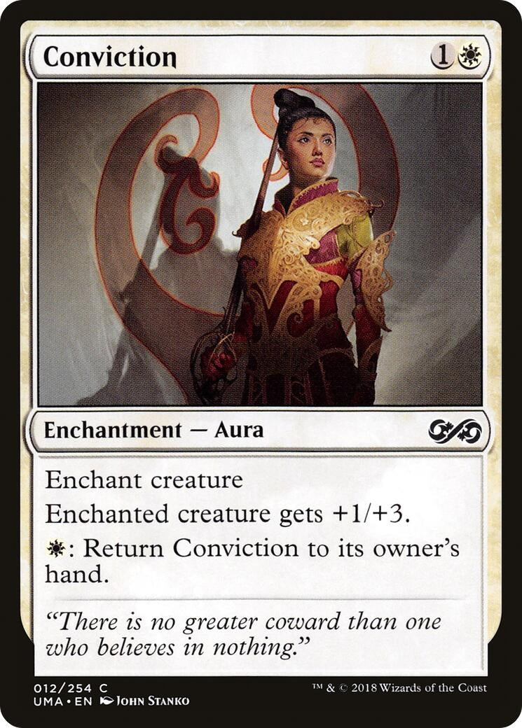 Image for Conviction (12) [Ultimate Masters] - Magic: The Gathering