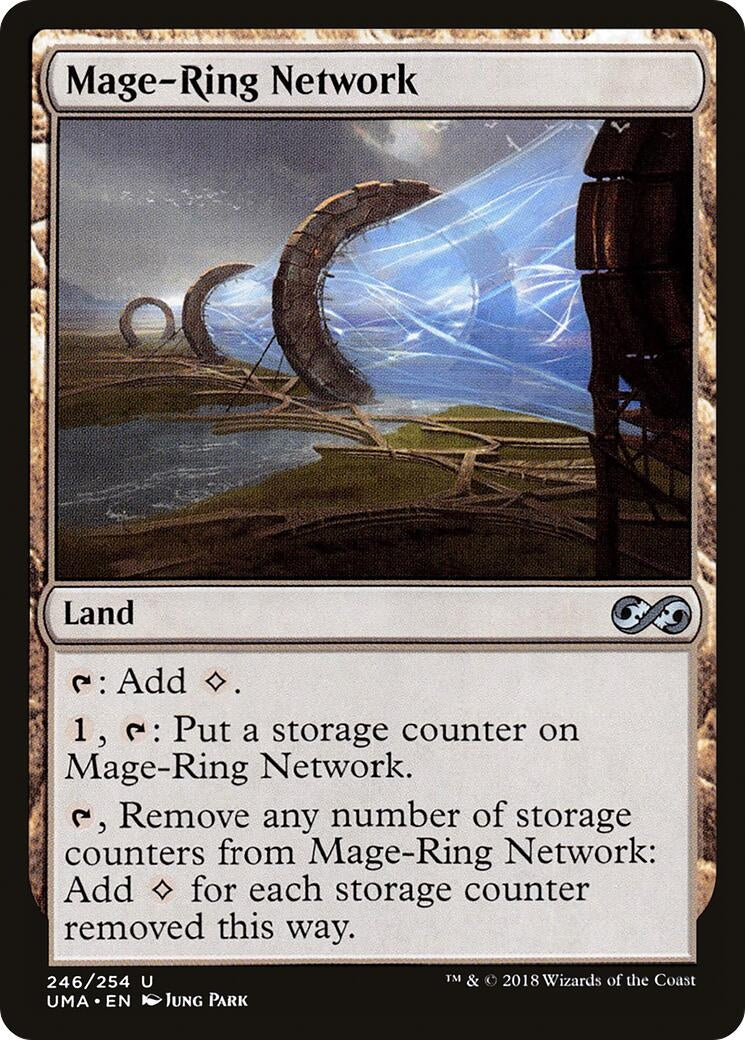 Image for Mage-Ring Network (246) [Ultimate Masters] - Magic: The Gathering