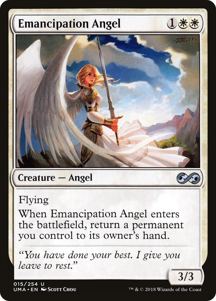 Image for Emancipation Angel (15) [Ultimate Masters] - Magic: The Gathering