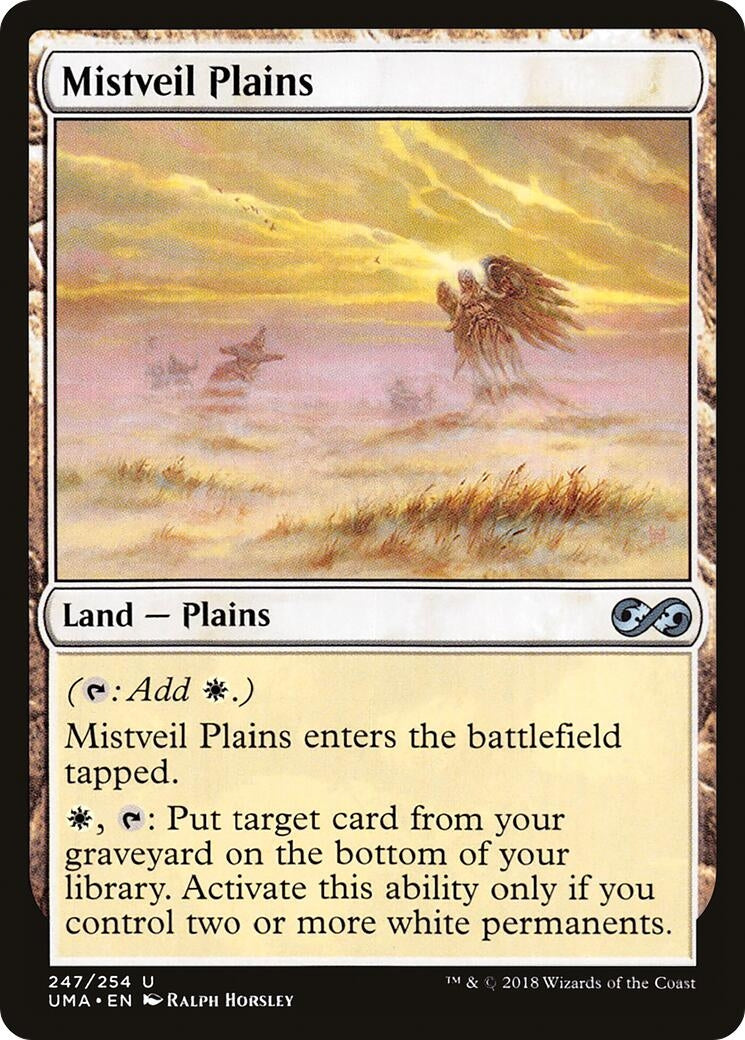 Image for Mistveil Plains (247) [Ultimate Masters] - Magic: The Gathering