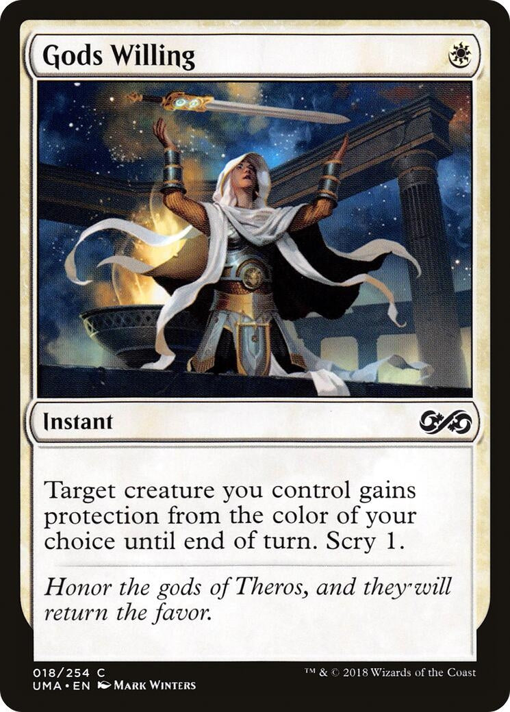 Image for Gods Willing (18) [Ultimate Masters] - Magic: The Gathering