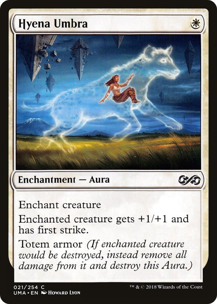 Image for Hyena Umbra (21) [Ultimate Masters] - Magic: The Gathering
