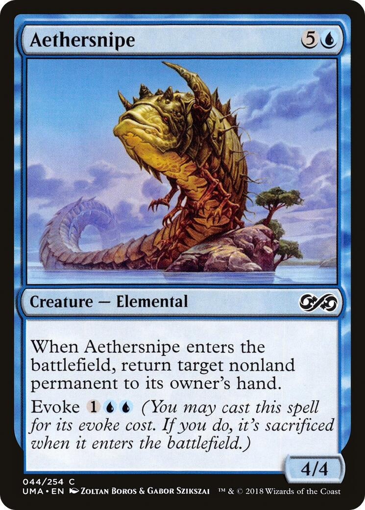 Image for Aethersnipe (44) [Ultimate Masters] - Magic: The Gathering