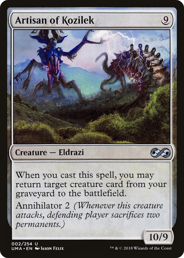 Image for Artisan of Kozilek (2) [Ultimate Masters] - Magic: The Gathering
