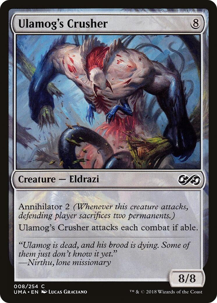 Image for Ulamog's Crusher (8) [Ultimate Masters] - Magic: The Gathering