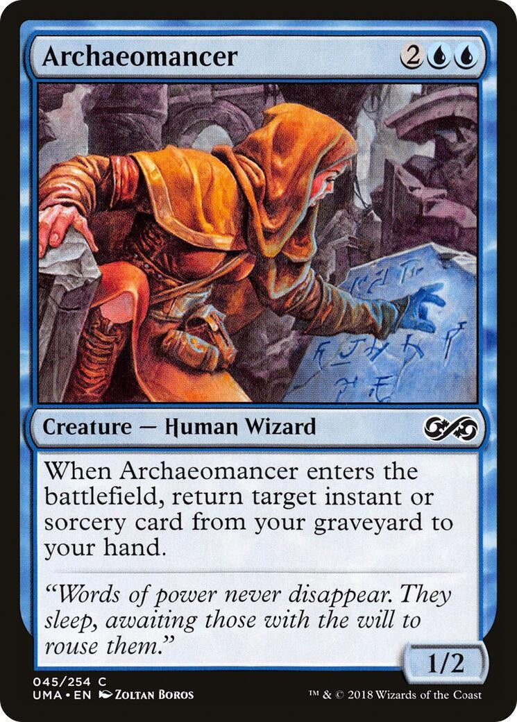Image for Archaeomancer (45) [Ultimate Masters] - Magic: The Gathering