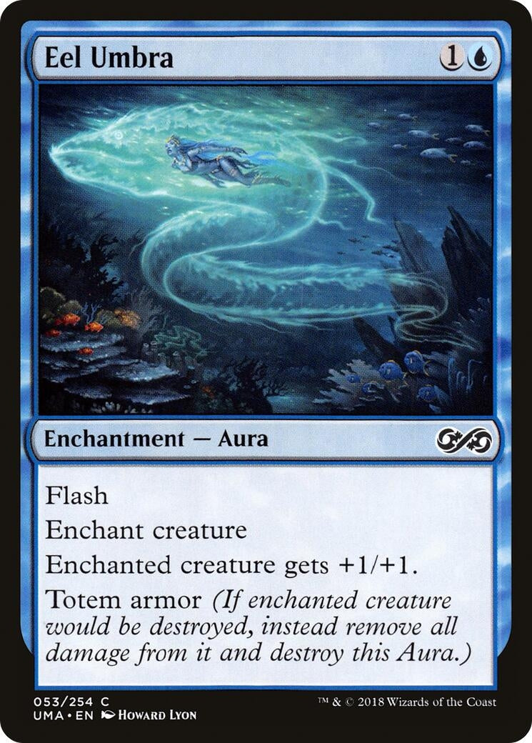 Image for Eel Umbra (53) [Ultimate Masters] - Magic: The Gathering