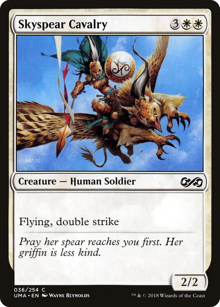 Image for Skyspear Cavalry (36) [Ultimate Masters] - Magic: The Gathering