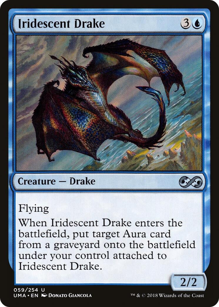 Image for Iridescent Drake (59) [Ultimate Masters] - Magic: The Gathering