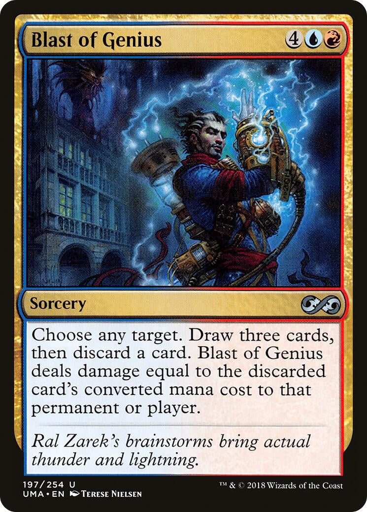 Image for Blast of Genius (197) [Ultimate Masters] - Magic: The Gathering