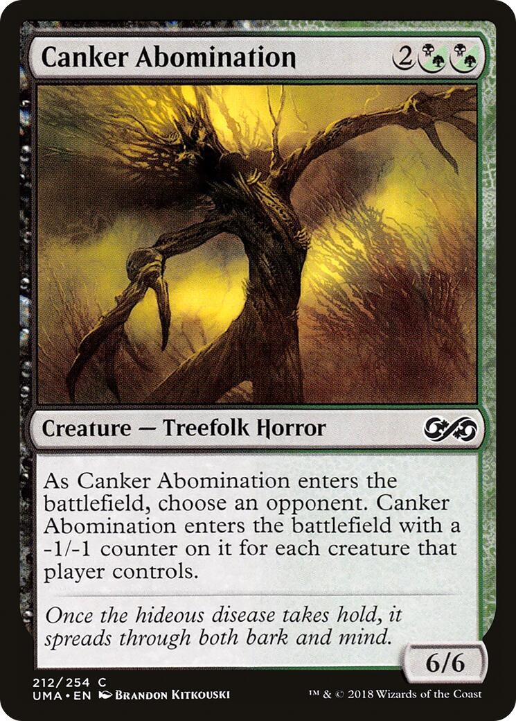 Canker Abomination (212) [Ultimate Masters]