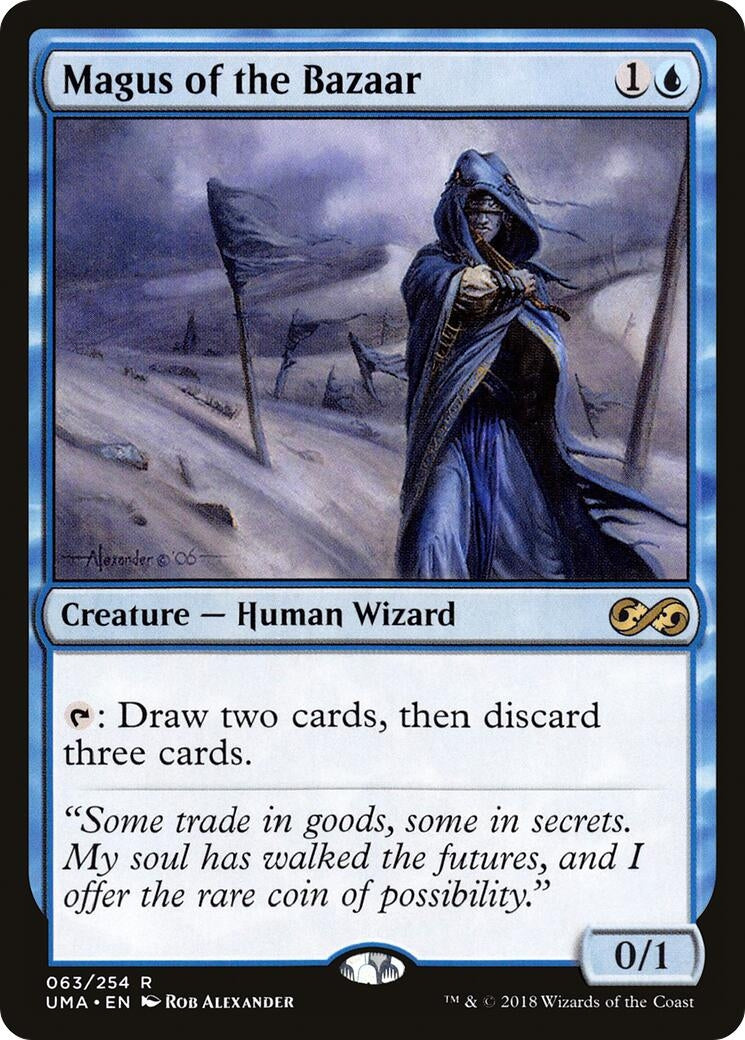 Image for Magus of the Bazaar (63) [Ultimate Masters] - Magic: The Gathering