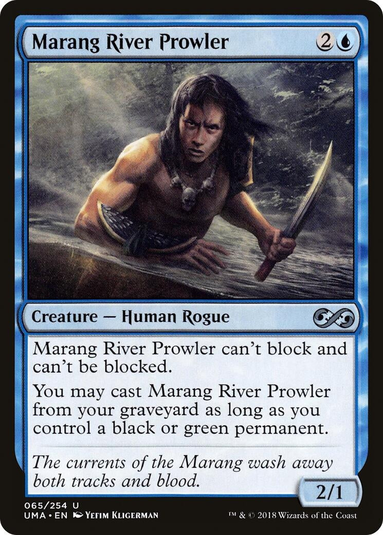 Image for Marang River Prowler (65) [Ultimate Masters] - Magic: The Gathering