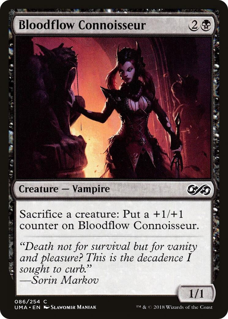 Image for Bloodflow Connoisseur (86) [Ultimate Masters] - Magic: The Gathering