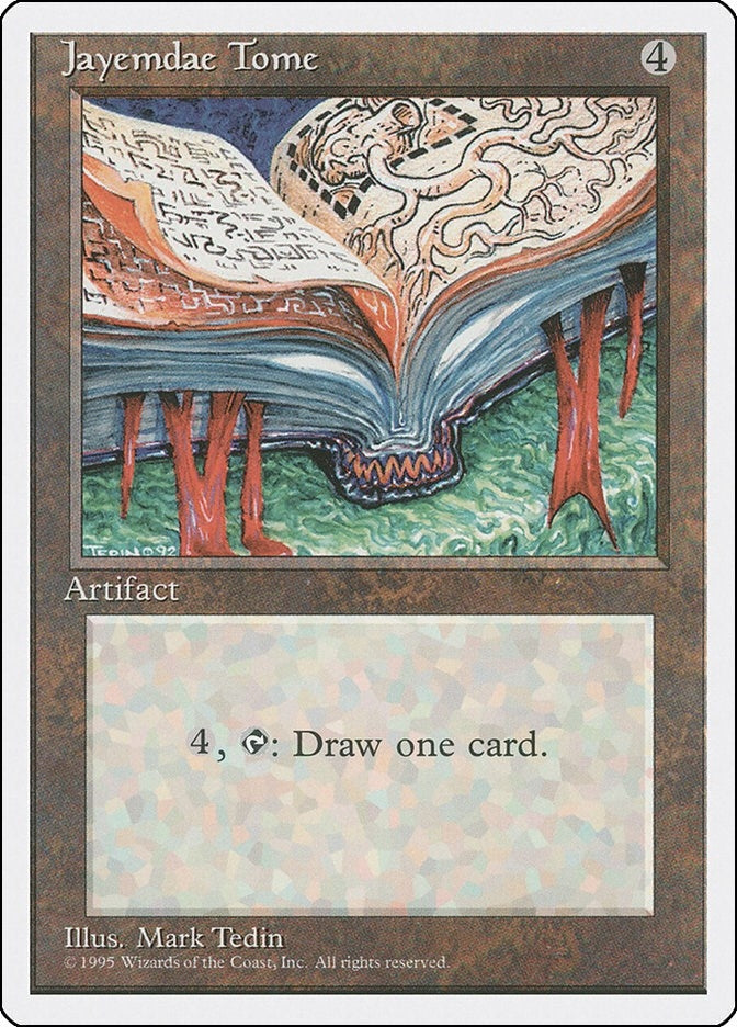 Image for Jayemdae Tome [Fourth Edition] - Magic: The Gathering