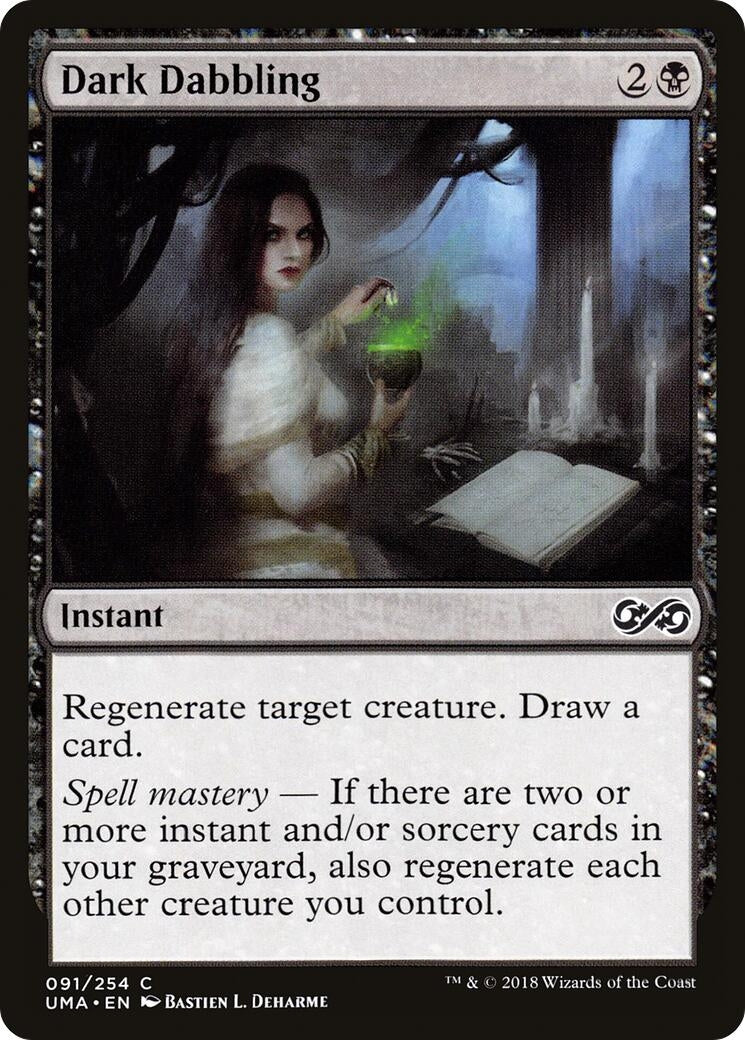 Image for Dark Dabbling (91) [Ultimate Masters] - Magic: The Gathering