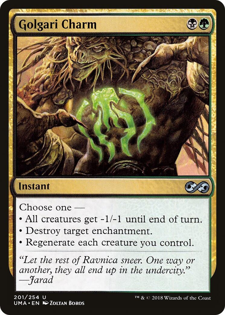 Image for Golgari Charm (201) [Ultimate Masters] - Magic: The Gathering
