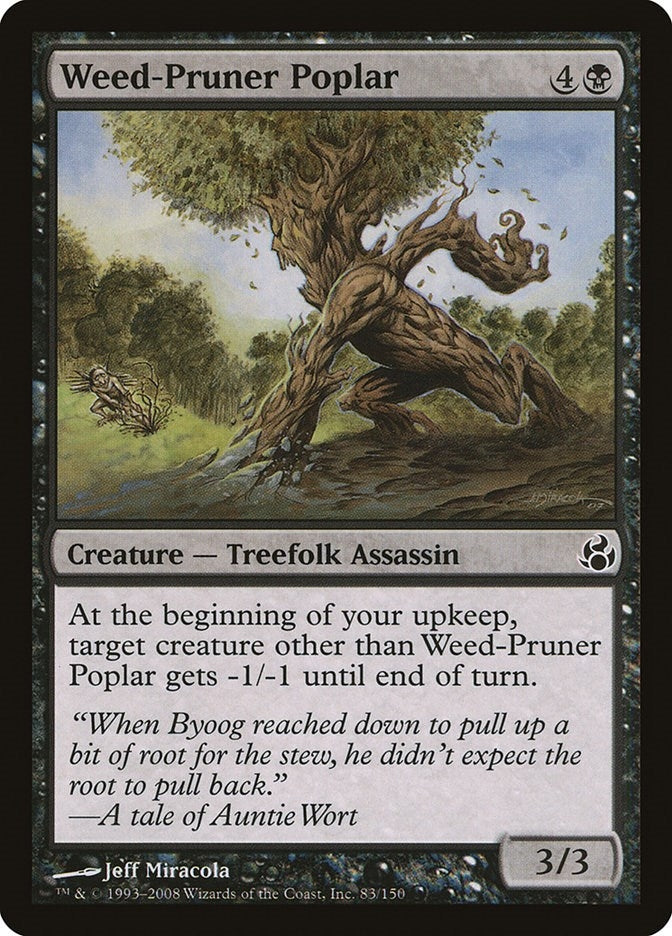 Image for Weed-Pruner Poplar (83) [Morningtide] - Magic: The Gathering