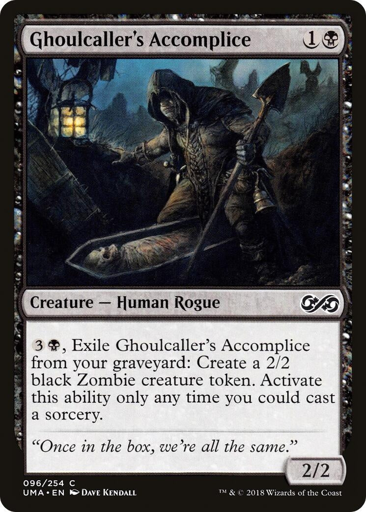 Image for Ghoulcaller's Accomplice (96) [Ultimate Masters] - Magic: The Gathering
