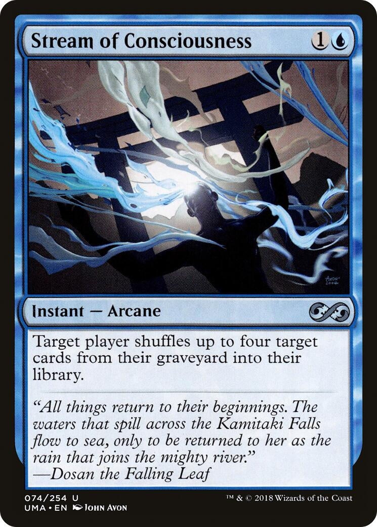 Image for Stream of Consciousness (74) [Ultimate Masters] - Magic: The Gathering