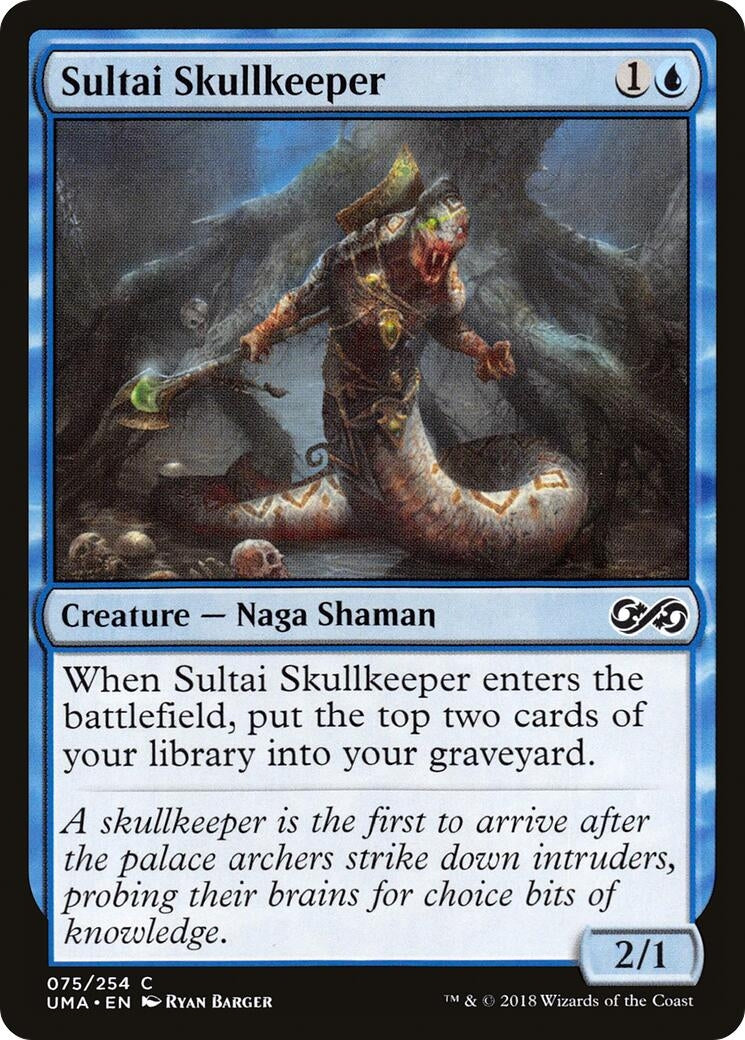 Image for Sultai Skullkeeper (75) [Ultimate Masters] - Magic: The Gathering
