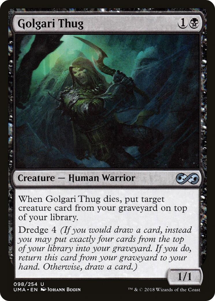 Image for Golgari Thug (98) [Ultimate Masters] - Magic: The Gathering