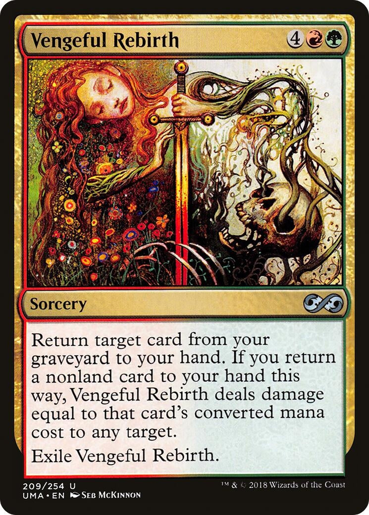 Image for Vengeful Rebirth (209) [Ultimate Masters] - Magic: The Gathering