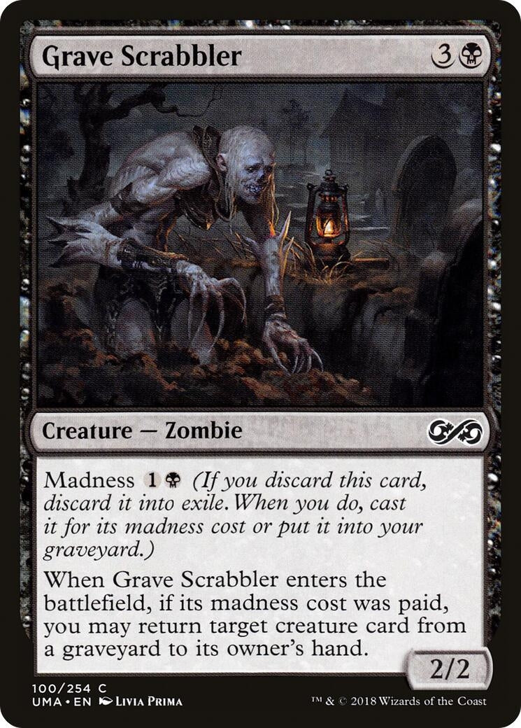 Image for Grave Scrabbler (100) [Ultimate Masters] - Magic: The Gathering