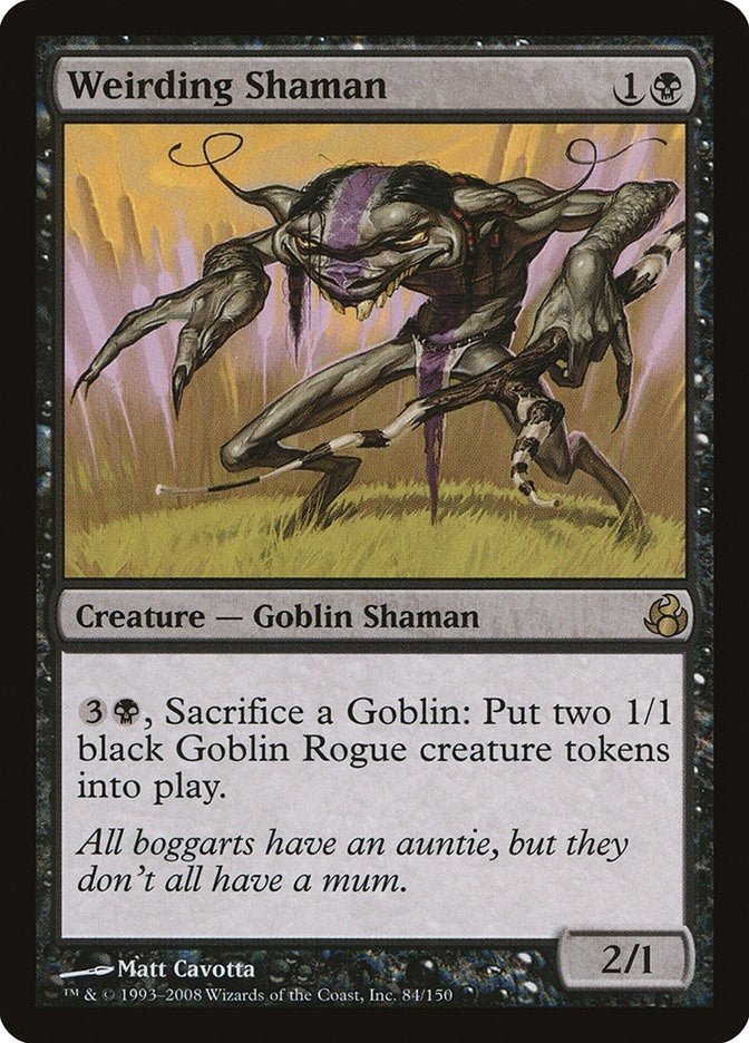 Image for Weirding Shaman (84) [Morningtide] - Magic: The Gathering