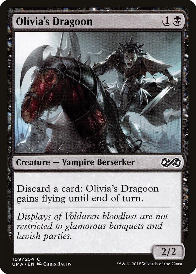Image for Olivia's Dragoon (109) [Ultimate Masters] - Magic: The Gathering