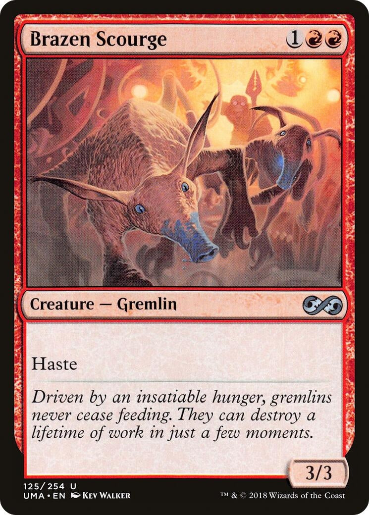 Image for Brazen Scourge (125) [Ultimate Masters] - Magic: The Gathering