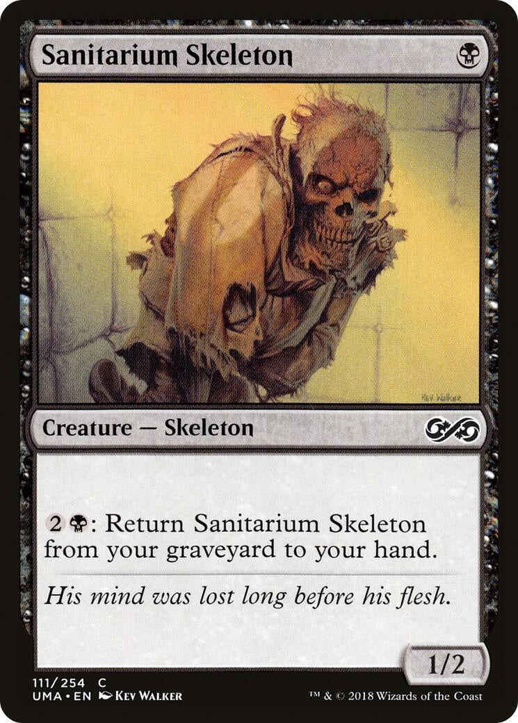 Image for Sanitarium Skeleton (111) [Ultimate Masters] - Magic: The Gathering