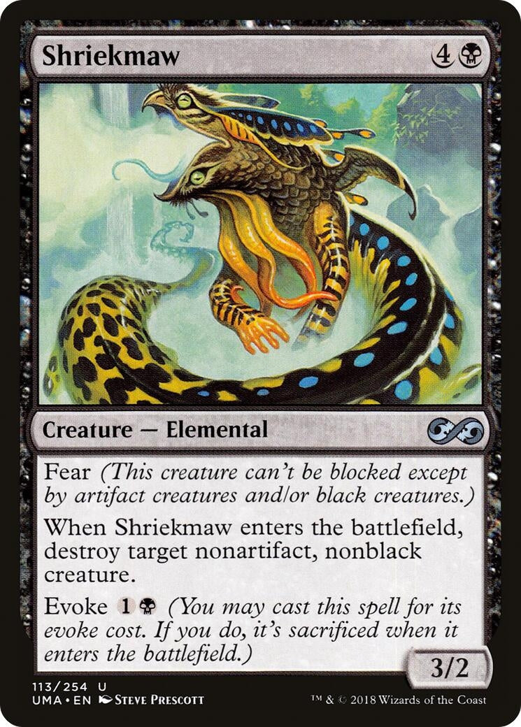Image for Shriekmaw (113) [Ultimate Masters] - Magic: The Gathering