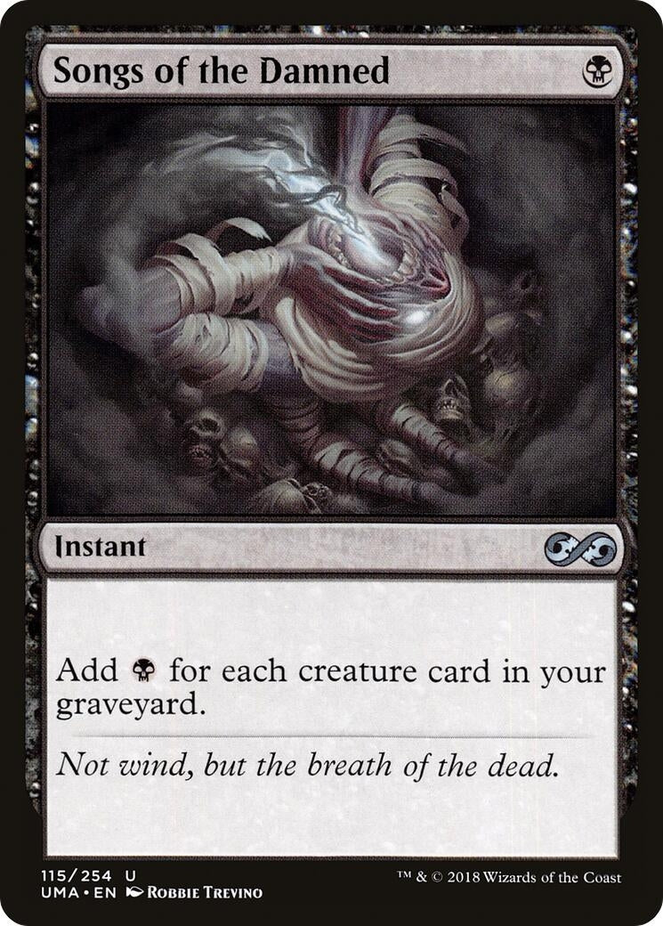 Image for Songs of the Damned (115) [Ultimate Masters] - Magic: The Gathering
