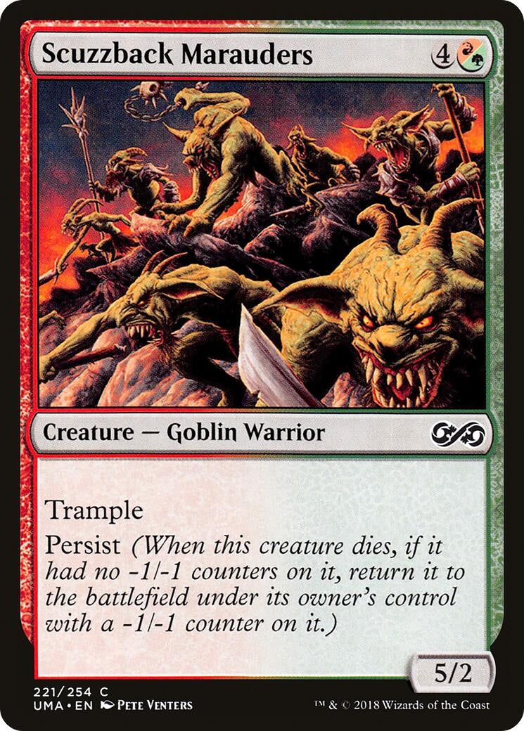 Image for Scuzzback Marauders (221) [Ultimate Masters] - Magic: The Gathering