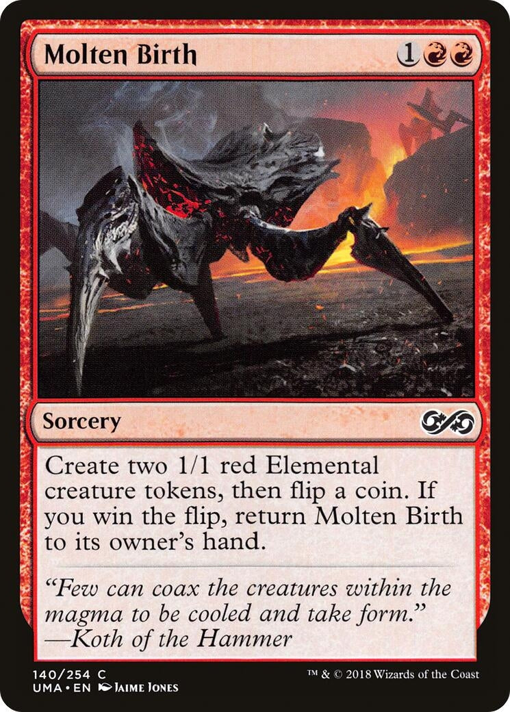 Image for Molten Birth (140) [Ultimate Masters] - Magic: The Gathering