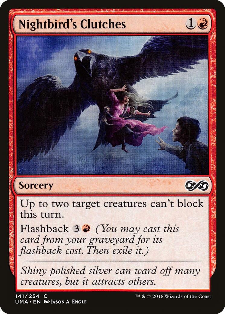 Image for Nightbird's Clutches (141) [Ultimate Masters] - Magic: The Gathering