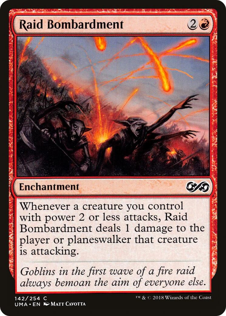 Image for Raid Bombardment (142) [Ultimate Masters] - Magic: The Gathering