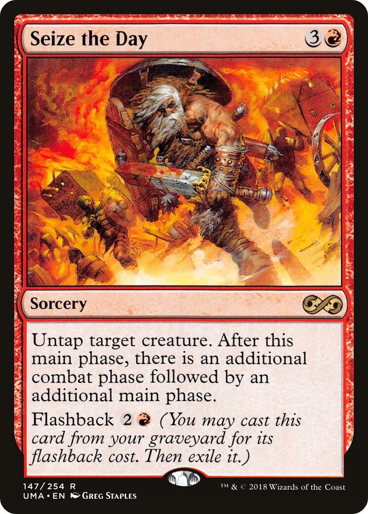 Image for Seize the Day (147) [Ultimate Masters] - Magic: The Gathering