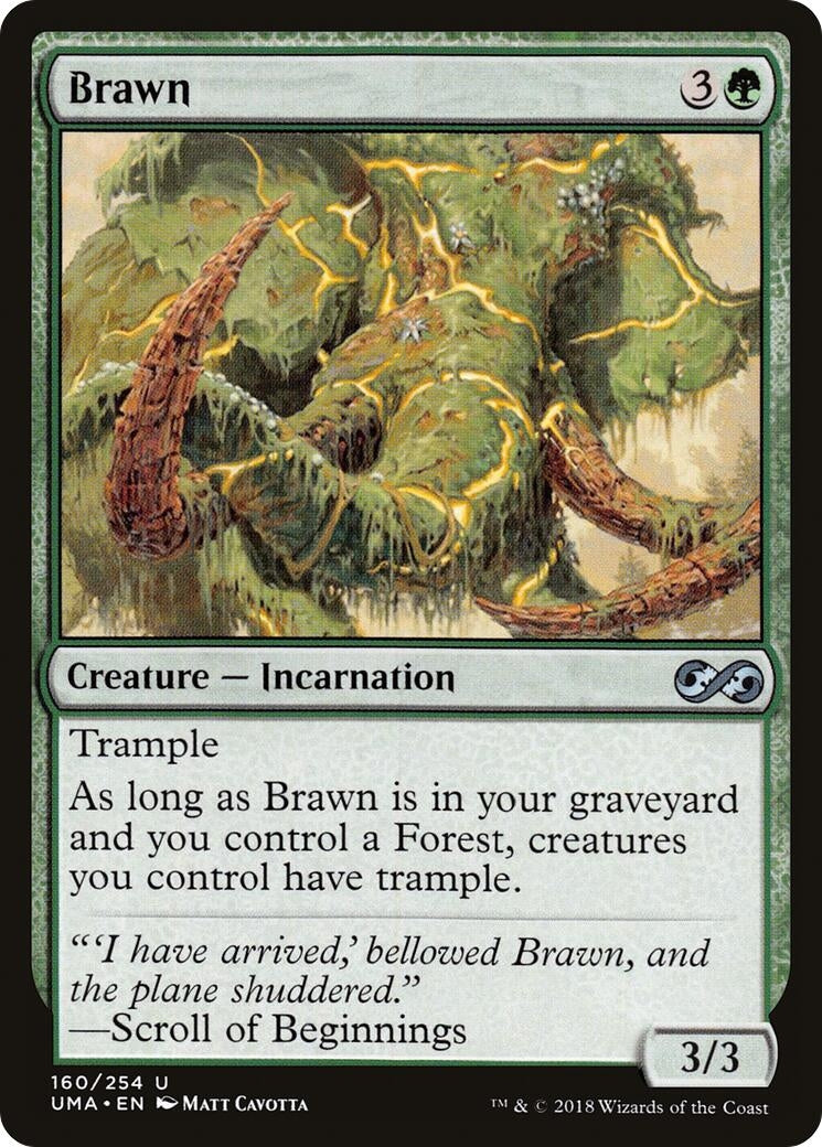 Image for Brawn (160) [Ultimate Masters] - Magic: The Gathering