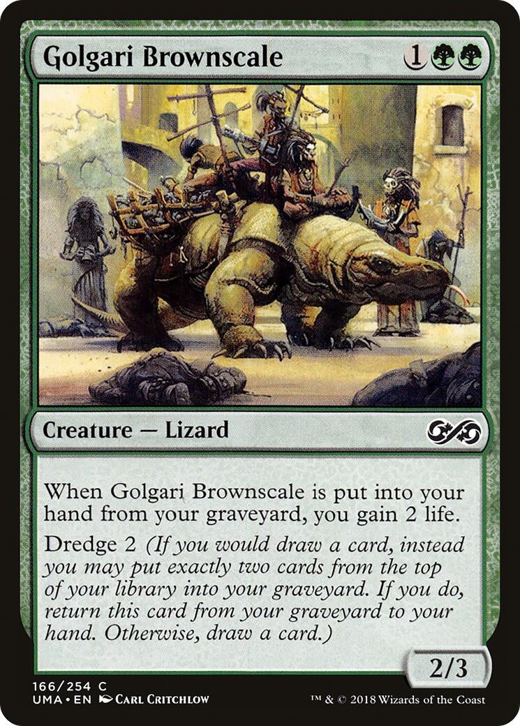 Image for Golgari Brownscale (166) [Ultimate Masters] - Magic: The Gathering